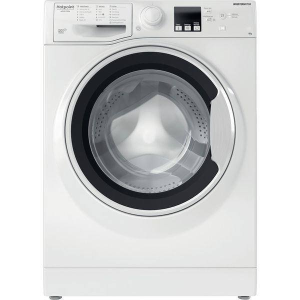 Hotpoint_Ariston Lavabiancheria Libera installazione RSSF 624 W IT N Bianco Carica frontale C Frontal