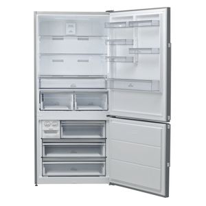 Hotpoint_Ariston-Combinazione-Frigorifero-Congelatore-Libera-installazione-HA84BE-72-X-Inox-2-porte-Frontal-open