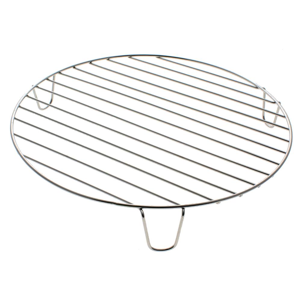 HeRo24 Griglia Per Barbecue 54,5 Cm – Acciaio Cromato, Aste 4mm, Adatta Per Weber E Barbecue A Sfera 55-57 Cm