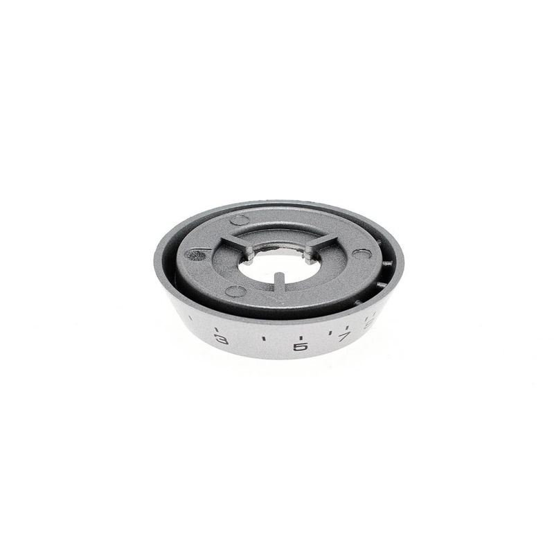 Franza - Manopola forno colore argento silver per Ariston Hotpoint - C00082490-482000027550 - M0241 - Prodotto originale (1 pezzo