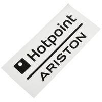 Logo Porta -ariston Nero J00292984