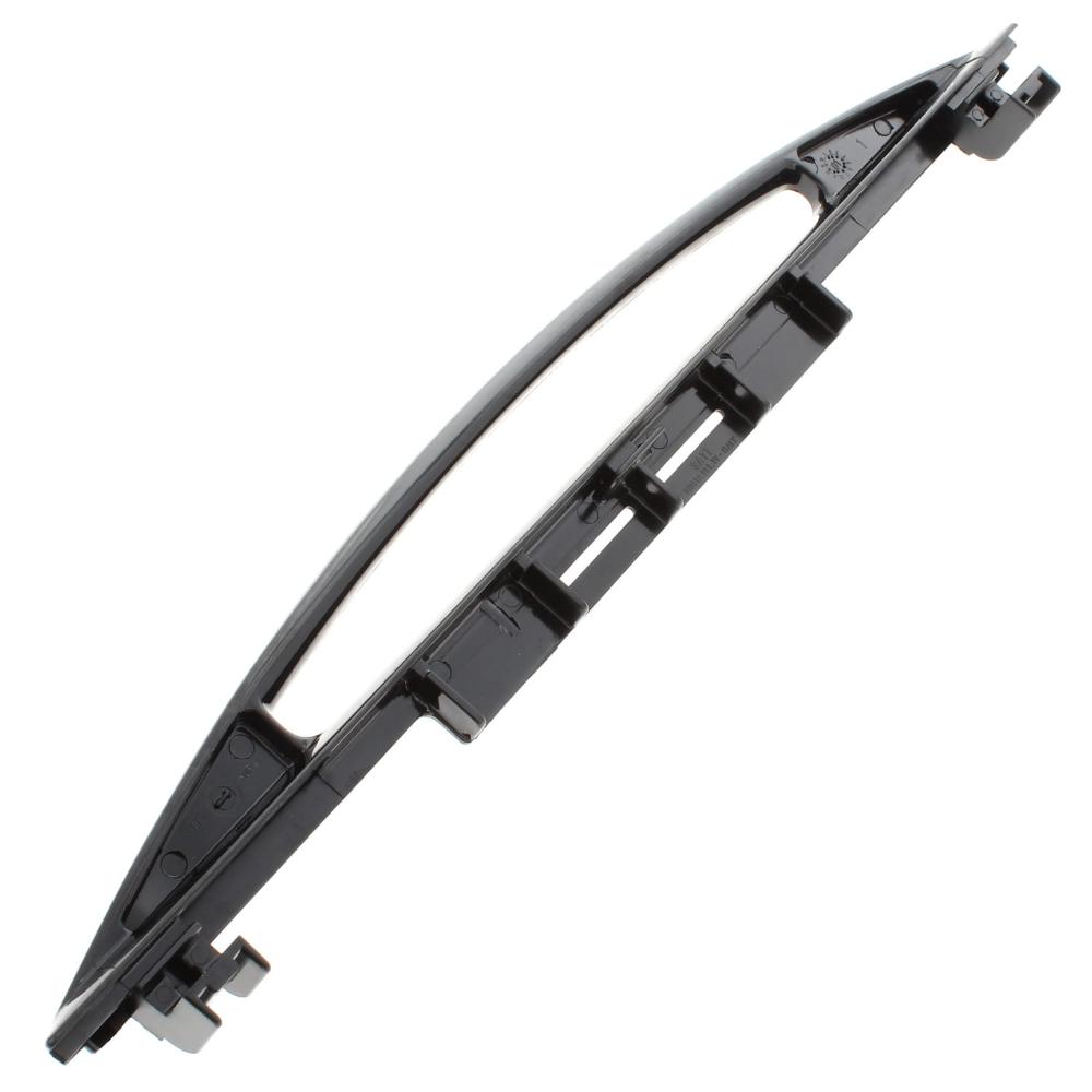 Maniglia Per Forno Bosch Silver Black - Ricambio Originale 11020885-0 Per Forni Da Incasso