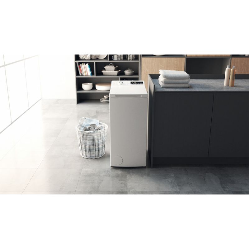 Hotpoint_Ariston Lavabiancheria Libera installazione EU TL R4256BS IT Bianco Carica dall'altro C Lifestyle frontal