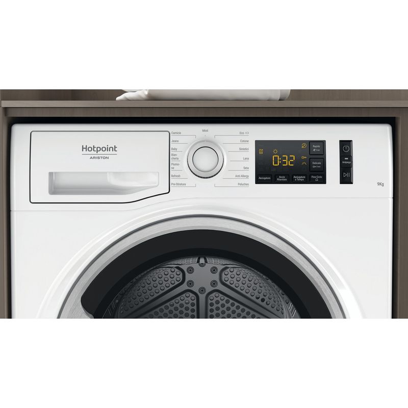 Hotpoint_Ariston Asciugabiancheria EU NTDG92 SK IT.1 Bianco Lifestyle control panel