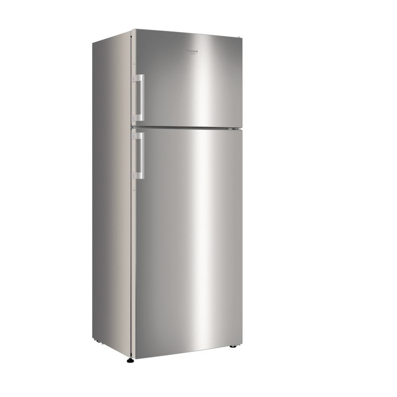 Hotpoint_Ariston Combinazione Frigorifero/Congelatore Libera installazione HAT70I 932 S DC New Alu 2 porte Perspective