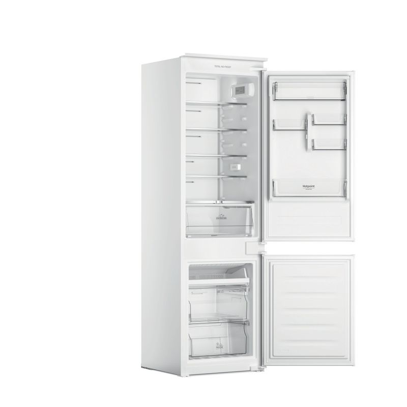 Hotpoint_Ariston Combinazione Frigorifero/Congelatore Da incasso HAC18 T112 Bianco 2 porte Perspective open