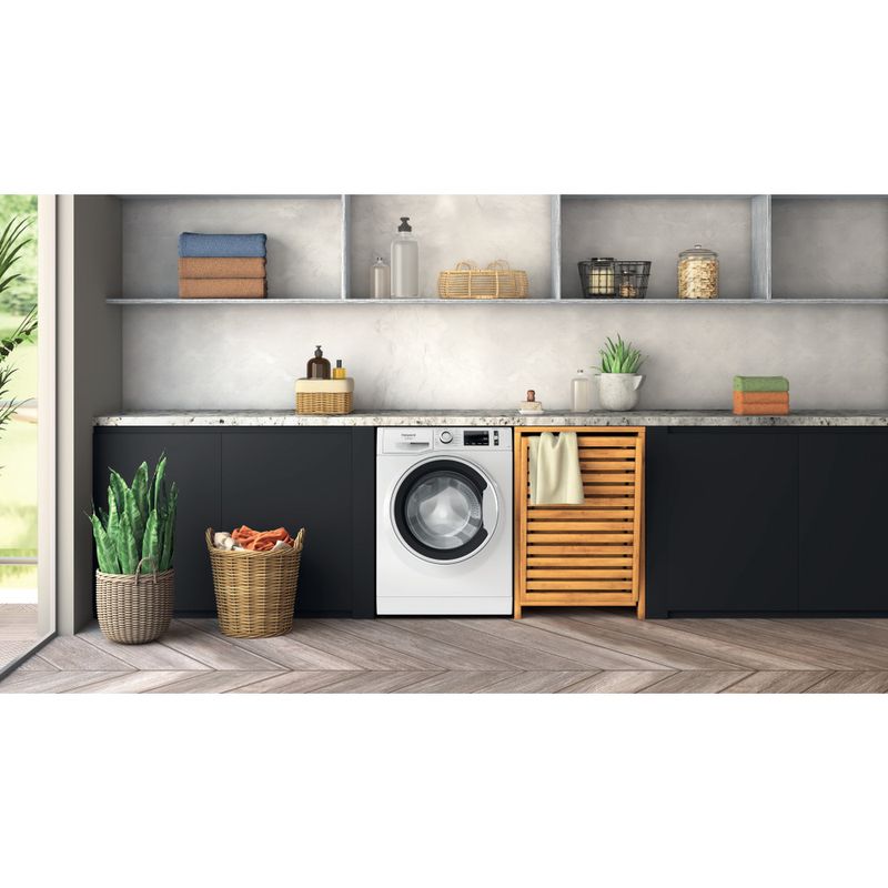 Hotpoint_Ariston Lavabiancheria Libera installazione NG98W IT Bianco Carica frontale A Lifestyle frontal