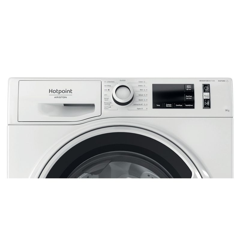 Hotpoint_Ariston Lavabiancheria Libera installazione NG98W IT Bianco Carica frontale A Control panel