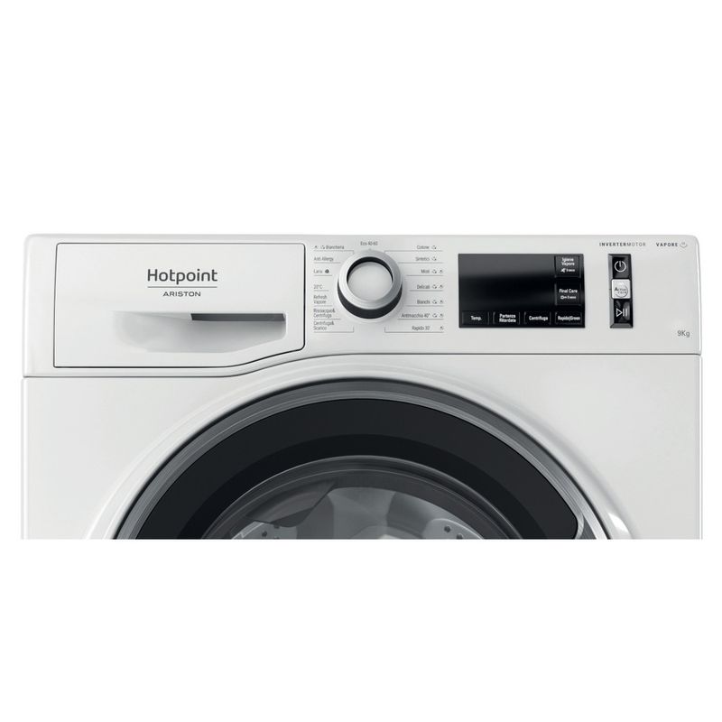 Hotpoint_Ariston Lavabiancheria Libera installazione NR 849G WS A IT Bianco Carica frontale A Control panel