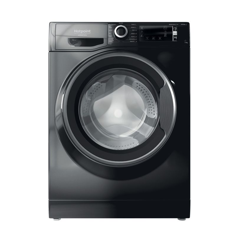 Hotpoint_Ariston Lavabiancheria Libera installazione NBT 116 BLACK IT Nero Carica frontale A Frontal