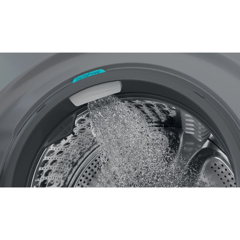 Hotpoint_Ariston Lavabiancheria Libera installazione H8 09ADS GPOWER IT Argento Carica frontale A Drum