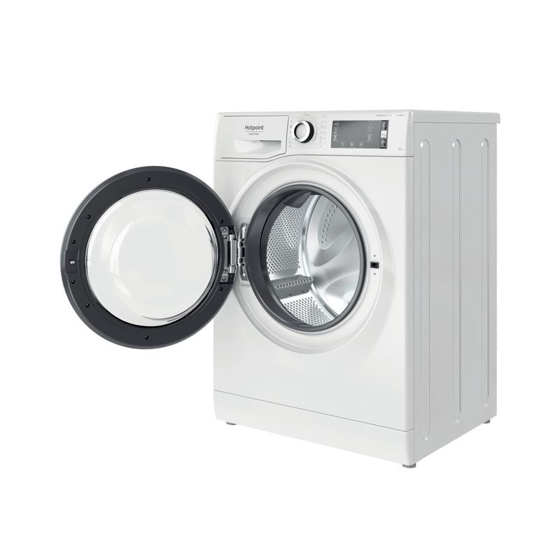 Hotpoint_Ariston Lavabiancheria Libera installazione NLCD 948 WC A EU Bianco Carica frontale A Perspective open