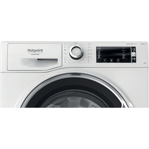 Hotpoint_Ariston Lavabiancheria Libera installazione NLCD 948 WC A EU Bianco Carica frontale A Control panel