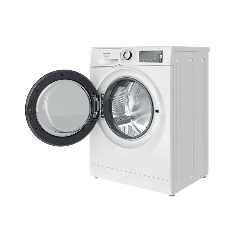 Hotpoint_Ariston Lavabiancheria Libera installazione NBT 948 WM A IT Bianco Carica frontale A Perspective open