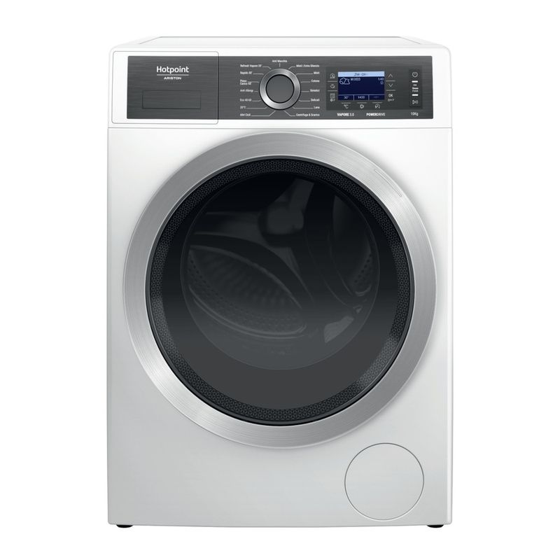 Hotpoint_Ariston Lavabiancheria Libera installazione H6 08 GPOWER IT Bianco Carica frontale A Frontal