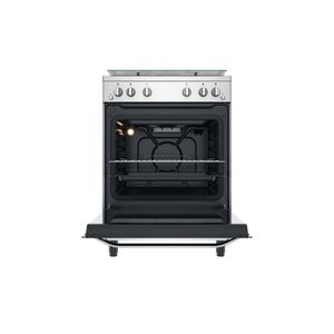 Hotpoint_Ariston Cucina con forno a doppia cavità HS67G2PMX/IT/1 Inox GAS Frontal open