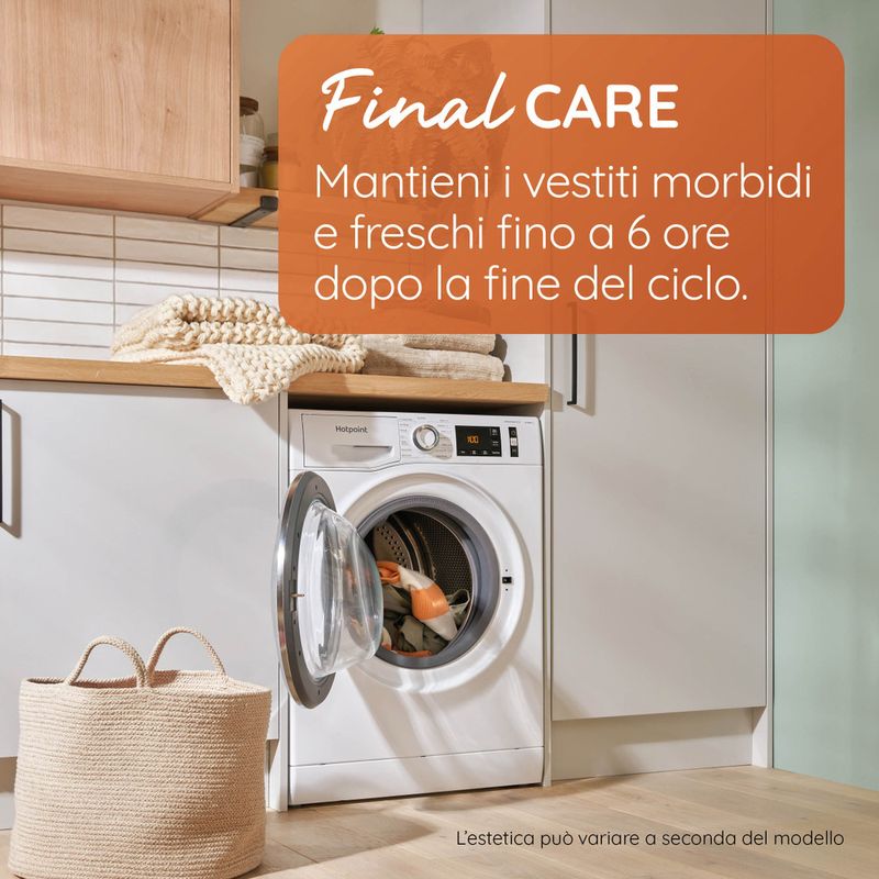 Hotpoint_Ariston Lavabiancheria Libera installazione NBT 1046 WDA IT Bianco Carica frontale A USP3_gallery
