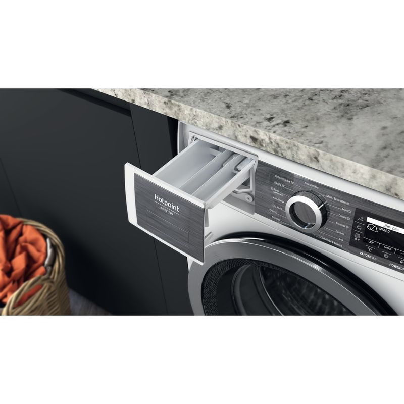 Hotpoint_Ariston Lavabiancheria Libera installazione H7 99 GPOWER IT Bianco Carica frontale A Drawer