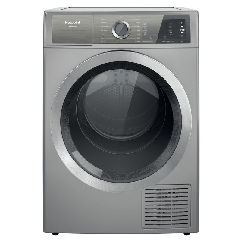 Hotpoint_Ariston Asciugabiancheria H8 D94SB IT Argento Frontal