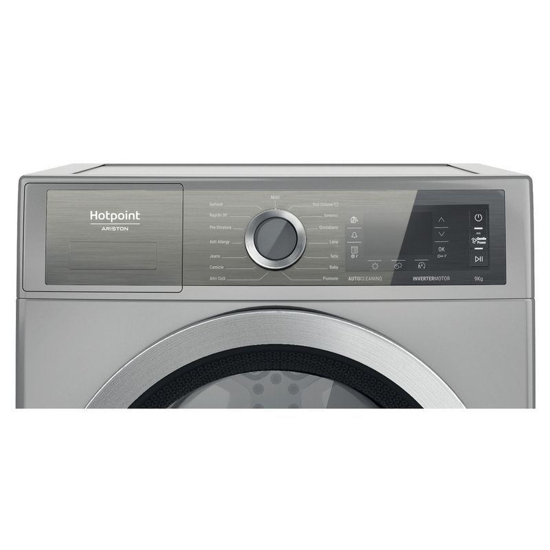 Hotpoint_Ariston Asciugabiancheria H8 D94SB IT Argento Control panel