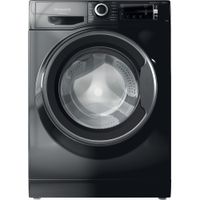 Lavatrice a libera installazione a carica frontale Hotpoint Ariston: 10,0 kg,  - NBT 108 BLACK  IT