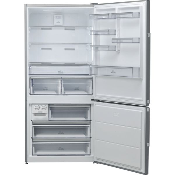 HOTPOINT/ARISTON Combinazione Frigorifero/Congelatore Libera installazione HA84BE 72 X N Inox 2 porte Frontal open