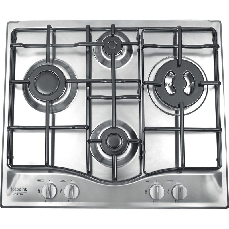 Hotpoint_Ariston-Piano-cottura-PCN-642-T-IX-HAR-Inox-GAS-Frontal