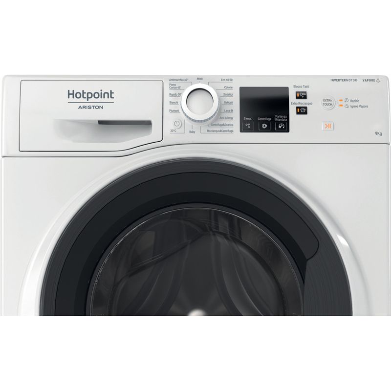 Hotpoint_Ariston Lavabiancheria Libera installazione NF97WK IT Bianco Carica frontale A Control panel