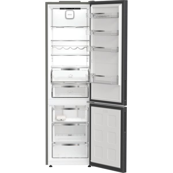 Hotpoint Combinazione Frigorifero/Congelatore Libera installazione HPK 25403 XBR6E Pet Inox 2 porte Frontal open