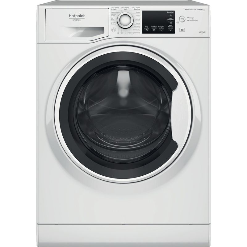 Hotpoint-Ariston-Lavasciugabiancheria-Libera-installazione-NDBR-984469-WA-IT-Bianco-Carica-frontale-Frontal