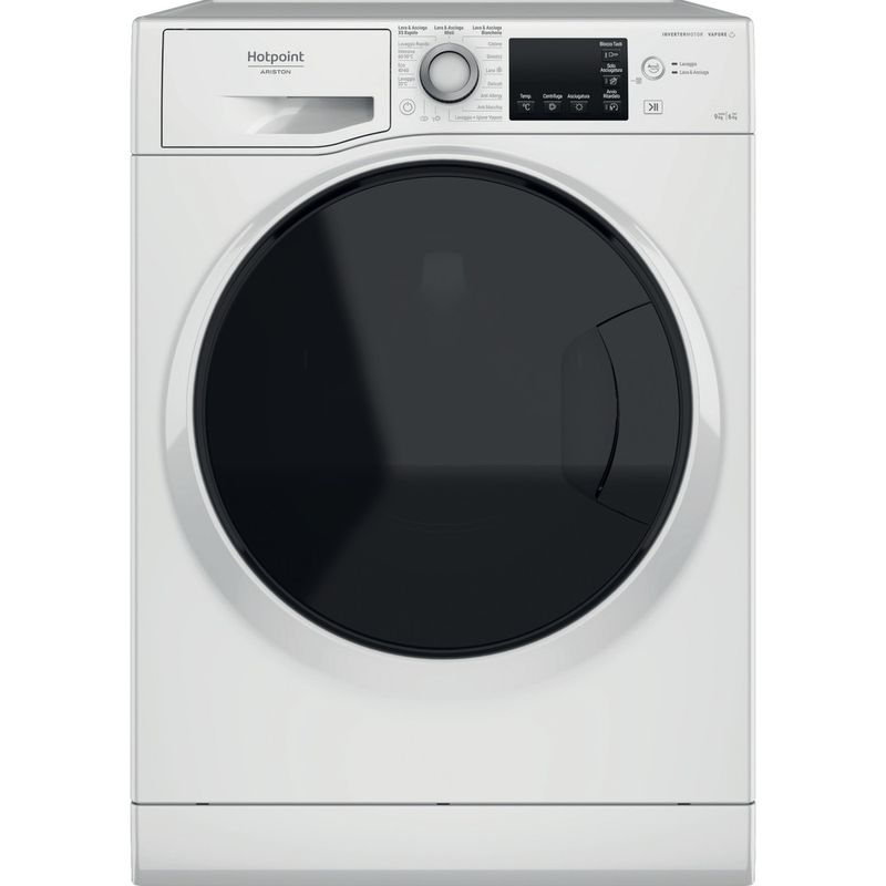 Hotpoint-Ariston-Lavasciugabiancheria-Libera-installazione-NDB-964489-WDA-IT-Bianco-Carica-frontale-Frontal