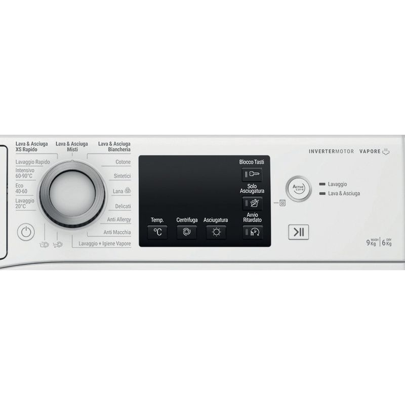 Hotpoint-Ariston-Lavasciugabiancheria-Libera-installazione-NDB-964489-WDA-IT-Bianco-Carica-frontale-Program