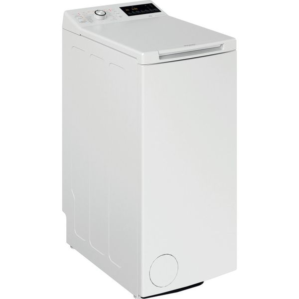 Hotpoint_Ariston Lavabiancheria Libera installazione WMTG 725B IT Bianco Carica dall'altro B Perspective