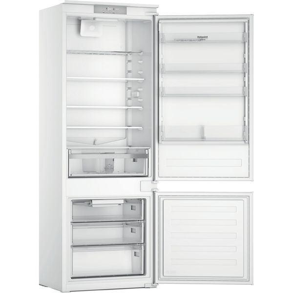 Hotpoint_Ariston Combinazione Frigorifero/Congelatore Da incasso BCB 4020 E Bianco 2 porte Perspective open