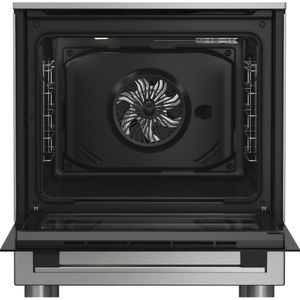 Hotpoint Cucina con forno a doppia cavità H6G5LMX Inox GAS Frontal open