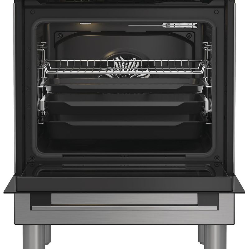 Hotpoint_Ariston-Cucina-con-forno-a-doppia-cavita-H6I8LMSAX-Inox-Elettrico-Frontal-open