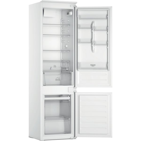 Hotpoint_Ariston Combinazione Frigorifero/Congelatore Da incasso HAC20D011A1 Bianco 2 porte Perspective open