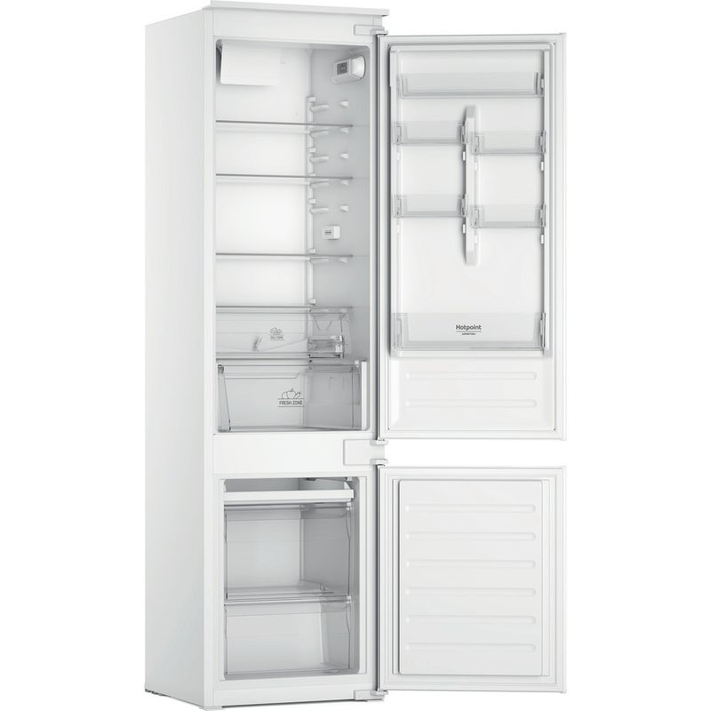 Hotpoint_Ariston-Combinazione-Frigorifero-Congelatore-Da-incasso-HAC20D011A1-Bianco-2-porte-Perspective-open
