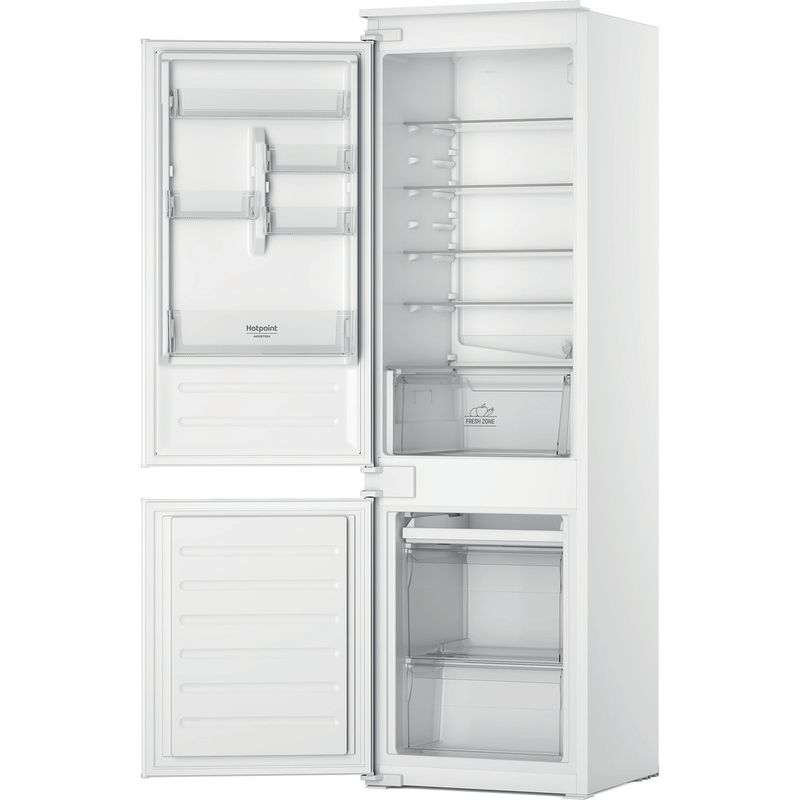 Hotpoint_Ariston-Combinazione-Frigorifero-Congelatore-Da-incasso-HAC18D031A1-Bianco-2-porte-Perspective-open