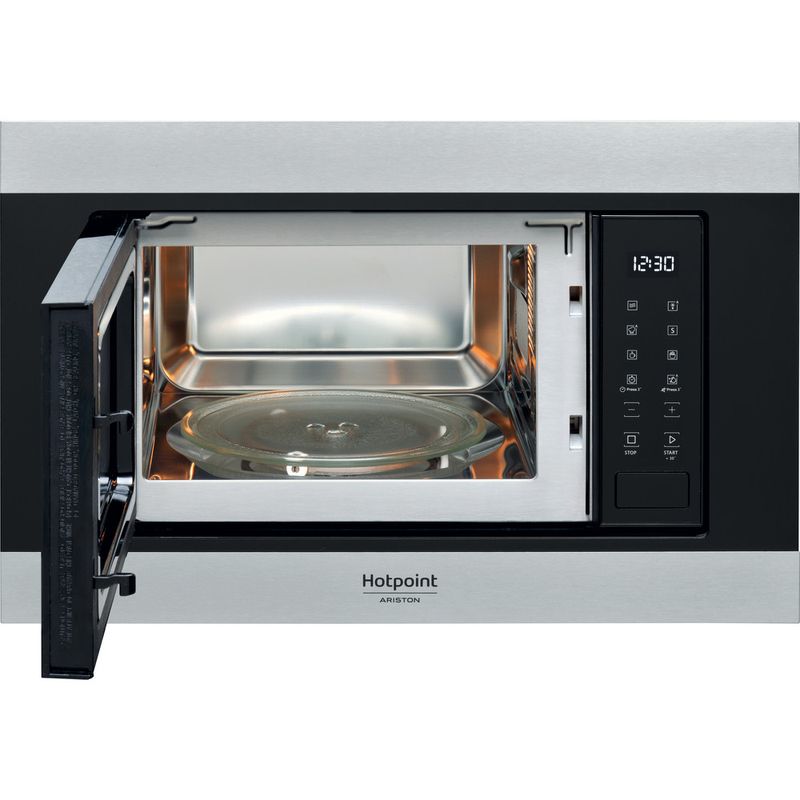 Hotpoint_Ariston-Microonde-Da-incasso-MF20S-IX-HA.1-Inox-Elettronico-20-Solo-microonde-800-Frontal-open