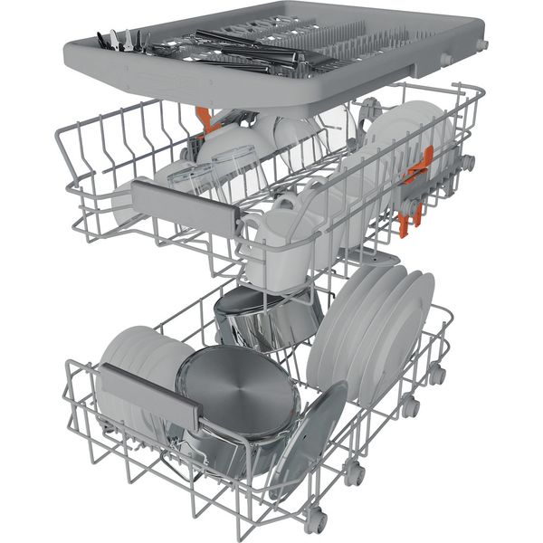 Hotpoint_Ariston Lavastoviglie Da incasso HA4ID11CS80 Totalmente integrato D Technical Translucent