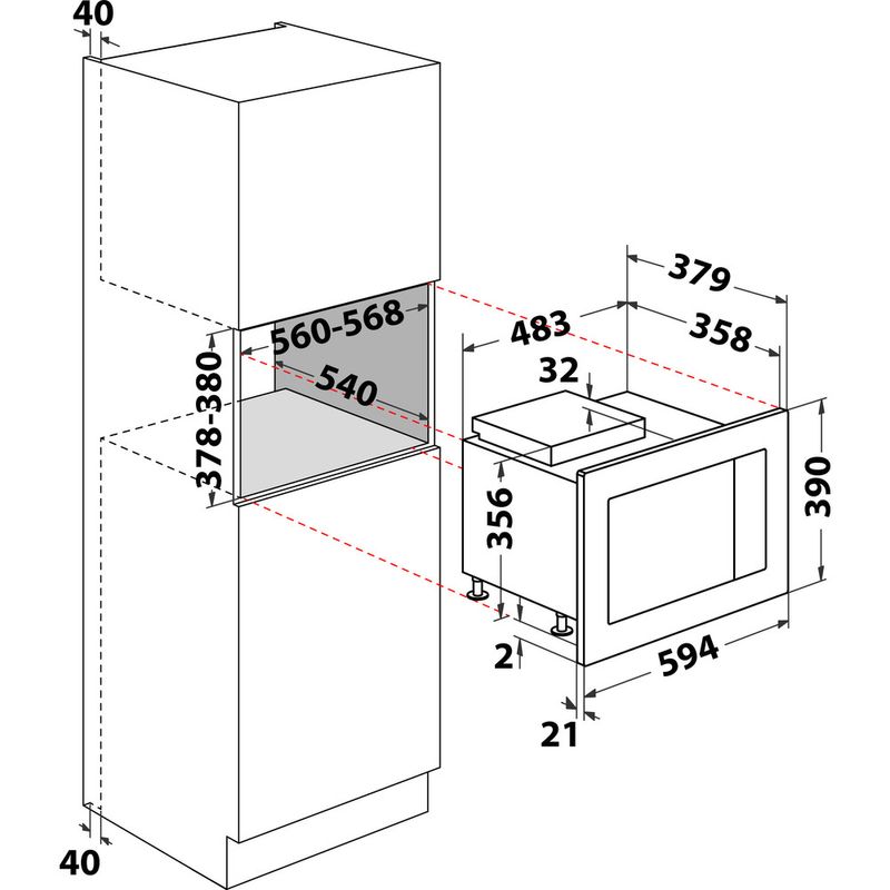 Hotpoint_Ariston-Microonde-Da-incasso-MF25G-IX-HA.1-Inox-Elettronico-25-Microonde---grill-900-Technical-drawing