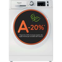 Lavatrice a libera installazione a carica frontale Hotpoint Ariston: 9,0 kg,  - NR 849G WS A IT