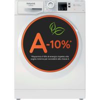 Lavatrice a libera installazione a carica frontale Hotpoint Ariston: 9,0 kg,  - NFR79W IT