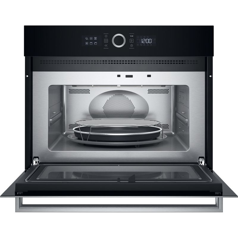Hotpoint_Ariston-Microonde-Da-incasso-HAMW54HMX-Inox-Elettronico-40-Microonde---grill-900-Frontal-open