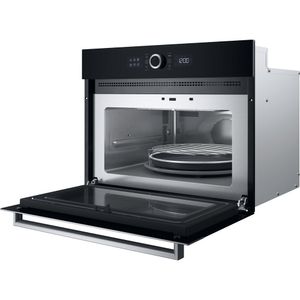 Hotpoint_Ariston Microonde Da incasso HAMW54HMX Inox Elettronico 40 Microonde + grill 900 Perspective open