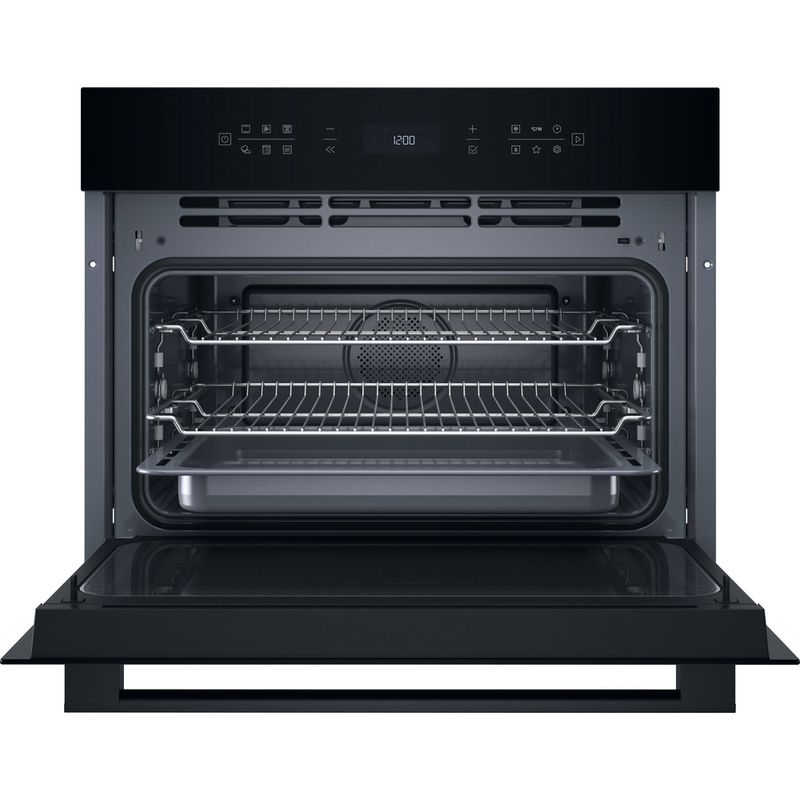 Hotpoint_Ariston-Microonde-Da-incasso-HACW7O7HTSBUK-Nero-Elettronico-53-Microonde-combinato-950-Frontal-open