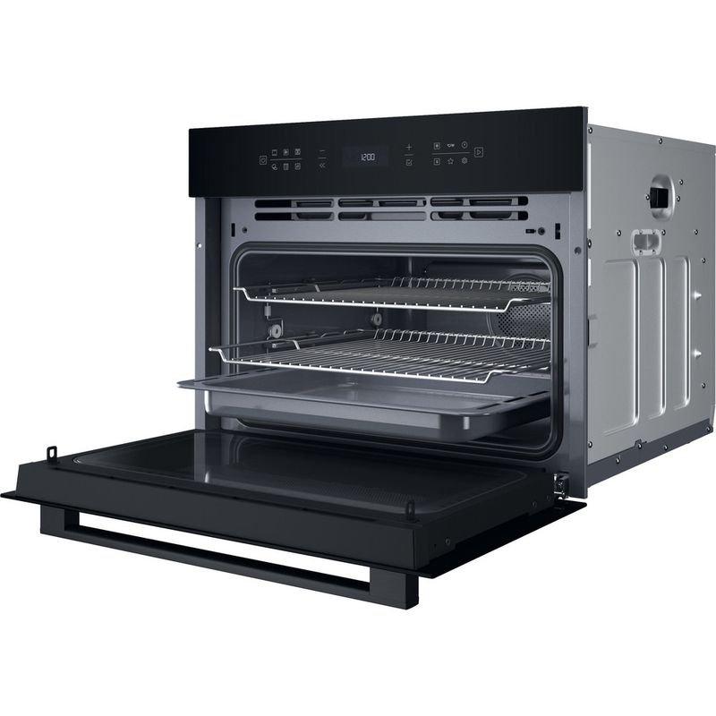 Hotpoint_Ariston-Microonde-Da-incasso-HACW7O7HTSBUK-Nero-Elettronico-53-Microonde-combinato-950-Perspective-open