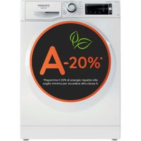 Lavatrice a libera installazione a carica frontale Hotpoint Ariston: 11,0 kg,  - NBT 1148 WSA IT