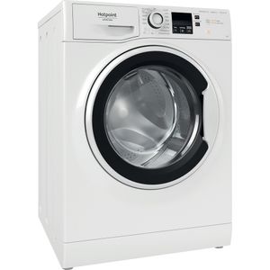 Hotpoint_Ariston Lavabiancheria Libera installazione EU NR6410F WW IT Bianco Carica frontale A Perspective